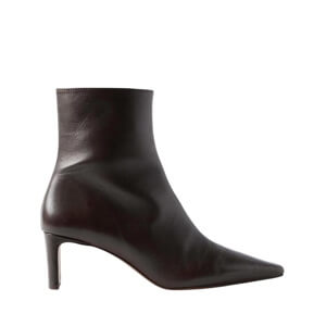 Mint Velvet Macy Brown Heeled Ankle Boots